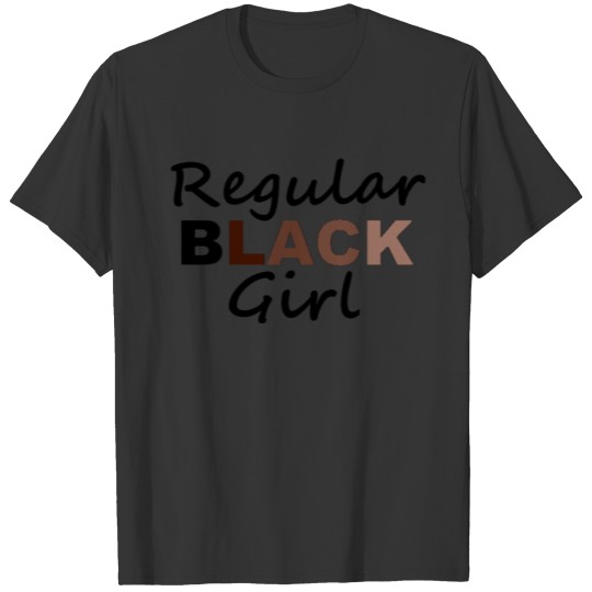 Regular Black Girl T-shirt