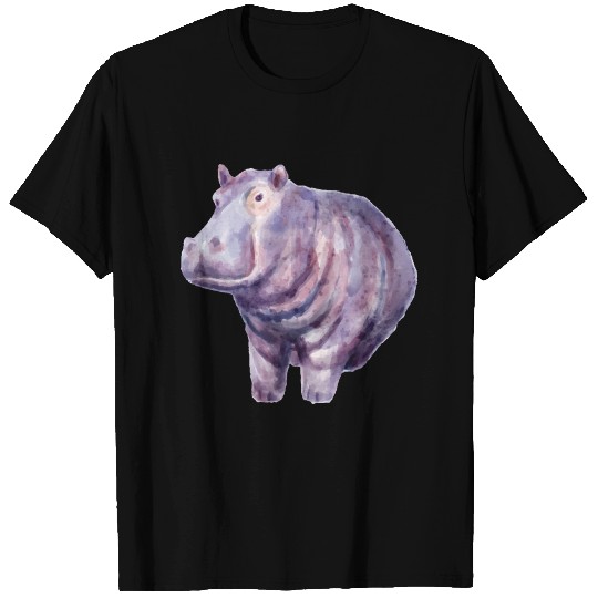 Hand painted hippo T Shirts