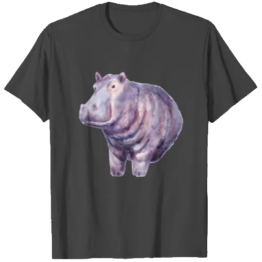 Hand painted hippo T Shirts