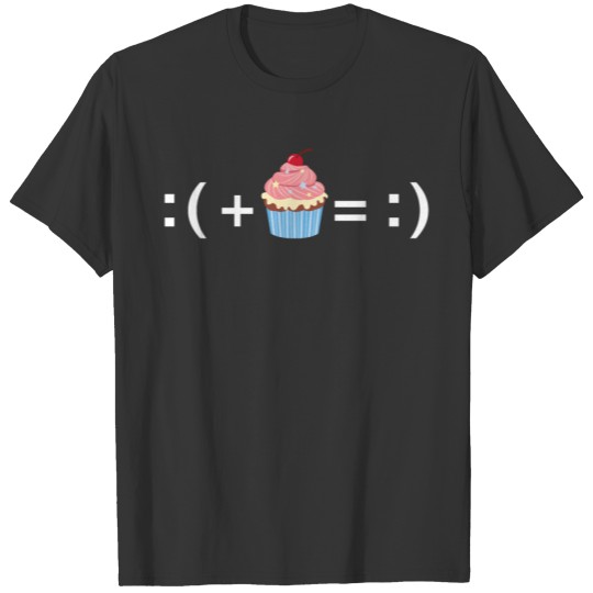 Formula For Happiness (Cupcake) T-shirt