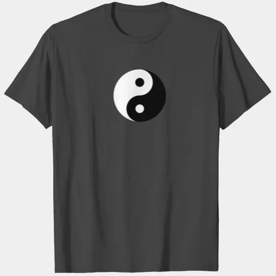Yin Yang T Shirts - Royal Blue
