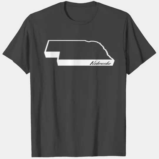 3D Nebraska State T Shirts