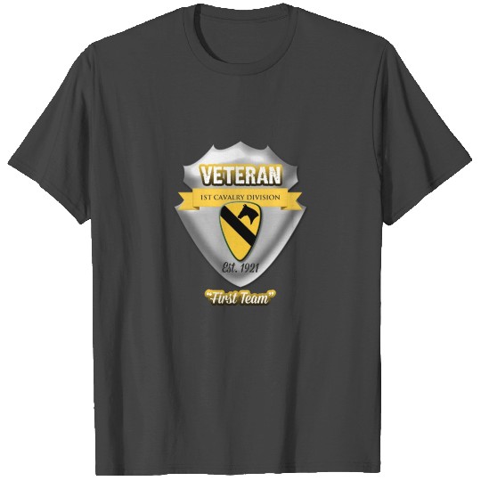 Veteran 1st Cavalry Division T Shirts
