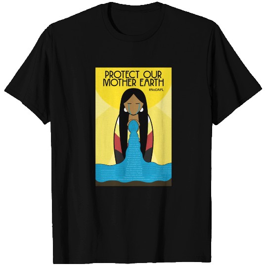 Water is Life #NoDAPL T Shirts