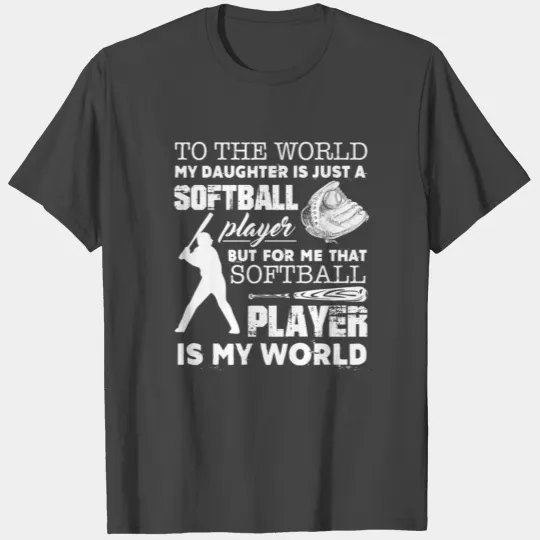 Softball Dad T Shirts