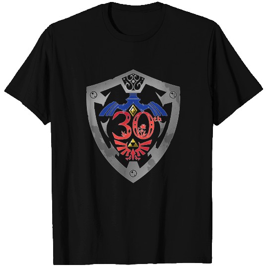 Zelda 30th Anniversary Black T Shirts