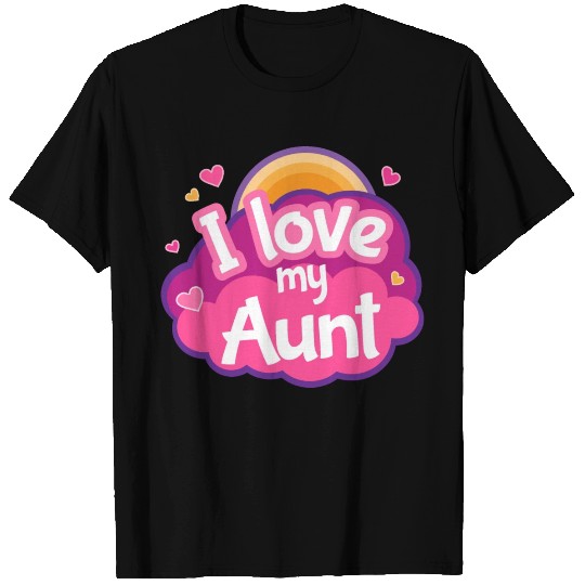 I Love My Aunt Gift Cute T Shirts