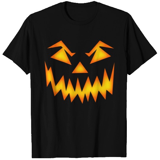 jack o lantern face T Shirts