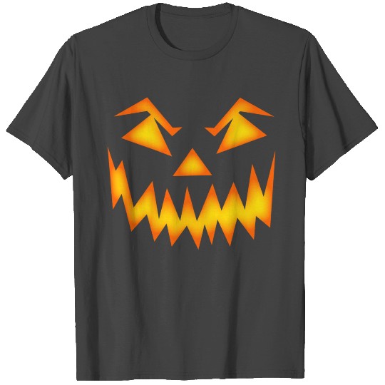 jack o lantern face T Shirts