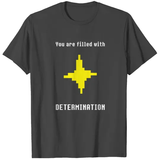 undertale Determination T Shirts