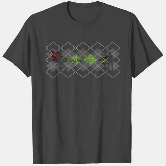 Walking Argyle T Shirts