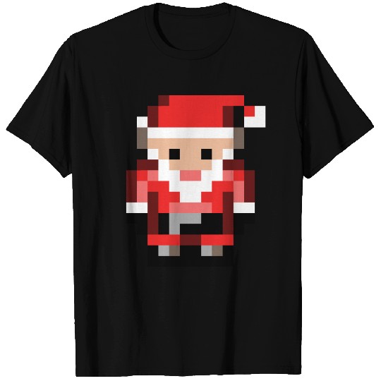 Santa 8 bit T Shirts