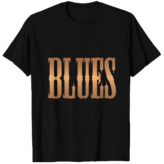 blues music copper T Shirts