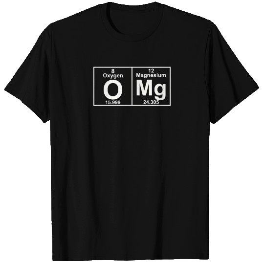 OMG Periodic Table T Shirts