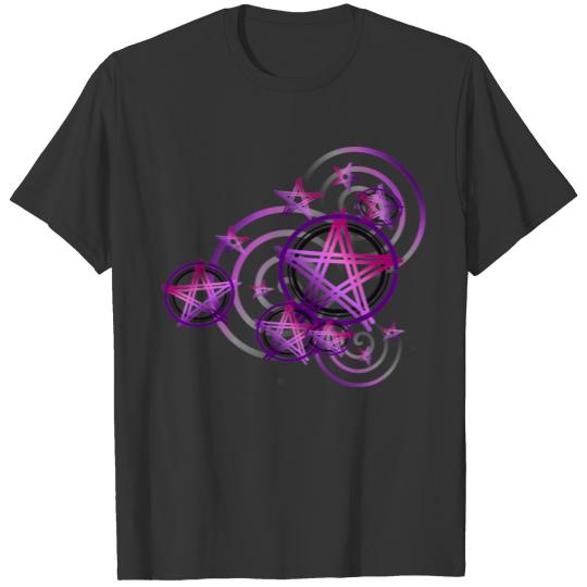 purple star T-shirt