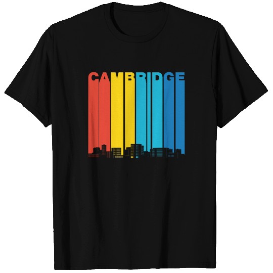 Vintage Cambridge Massachusetts Skyline T Shirts