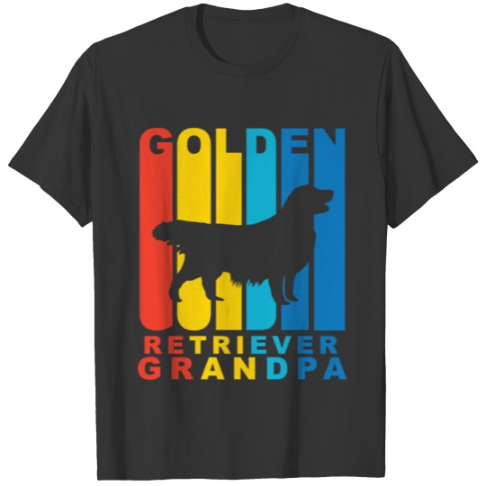Golden Retriever Grandpa Dog Grandparent T-Shirt T-shirt