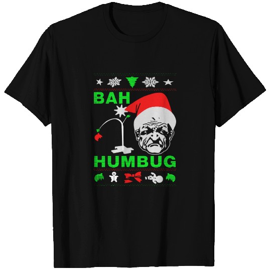 Bah Humbug Ugly Christmas T Shirts