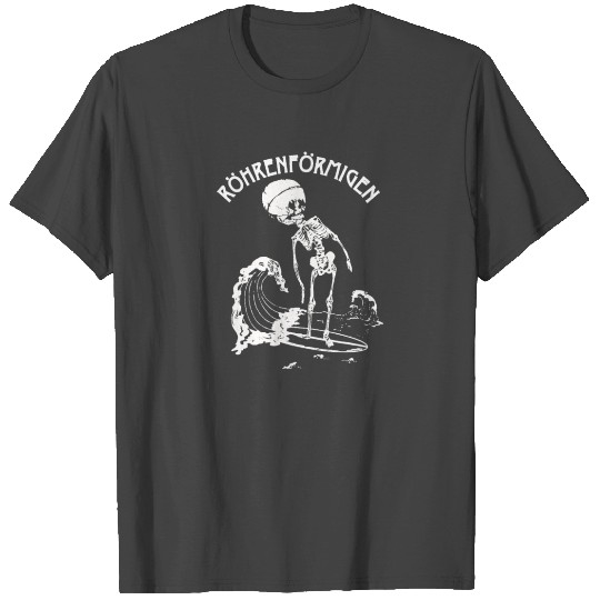 Tubular Surfing Skeleton Surfer Small T Shirts