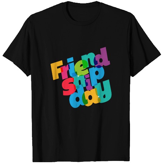 colorful-friendship-day T Shirts