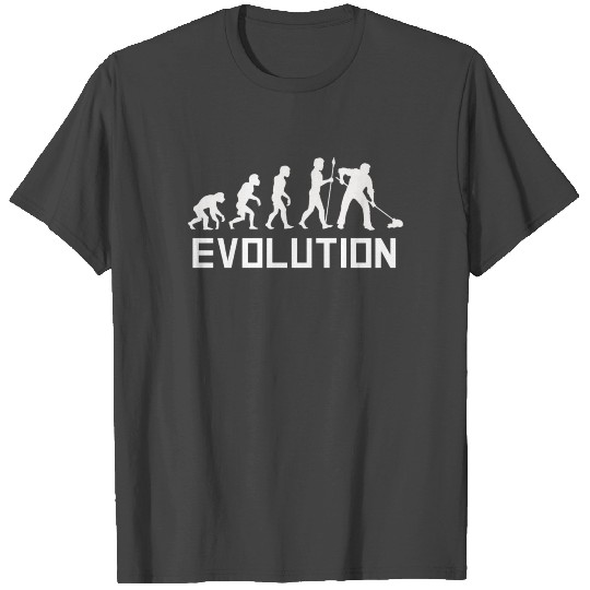 Custodian Evolution Funny Janitor T Shirts