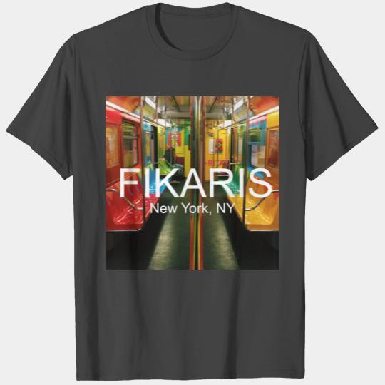 Colorful NYC subway T Shirts