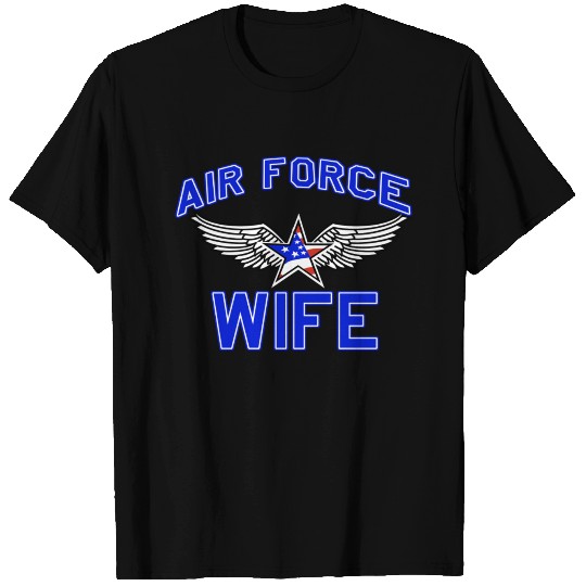 Air force wife design T Shirts