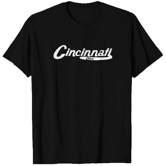 Cincinnati Ohio Vintage Logo T Shirts