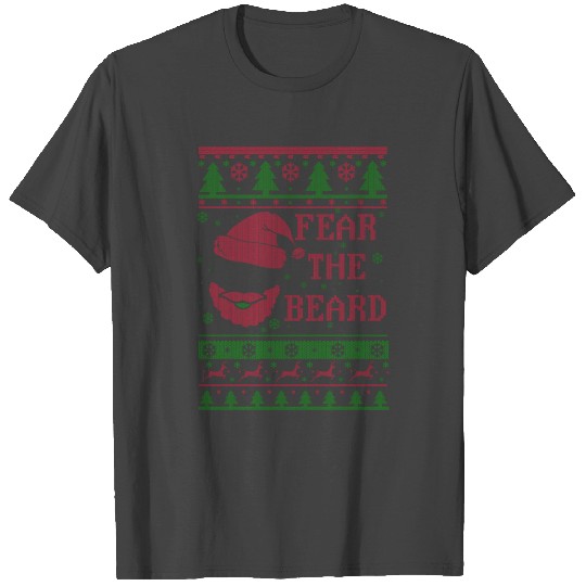 Fear The Beard Christmas T Shirts