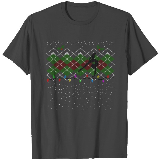 Argyle Gymnast Christmas T Shirts