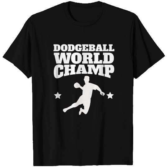 Retro Dodgeball World Champ T Shirts