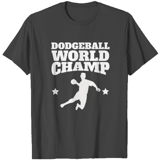 Retro Dodgeball World Champ T Shirts