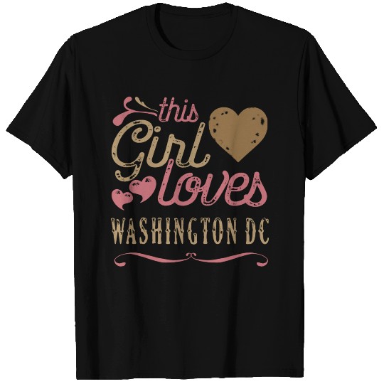 This Girl Loves Washington DC T Shirts