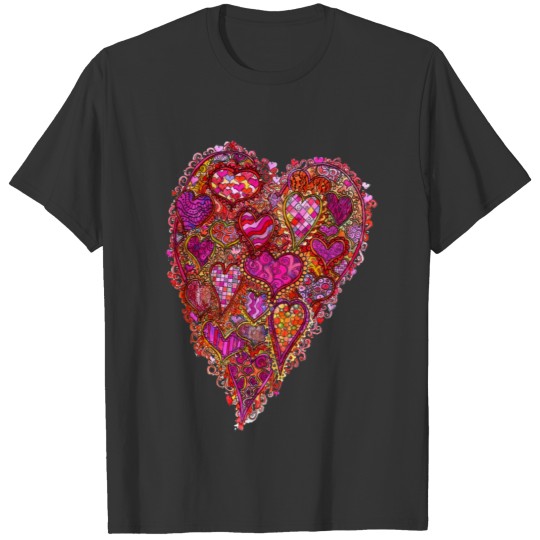 60's Heart T Shirts