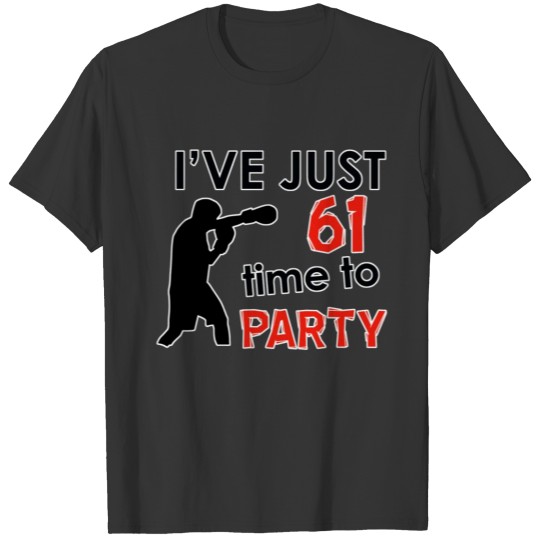 61st birthday design T-shirt
