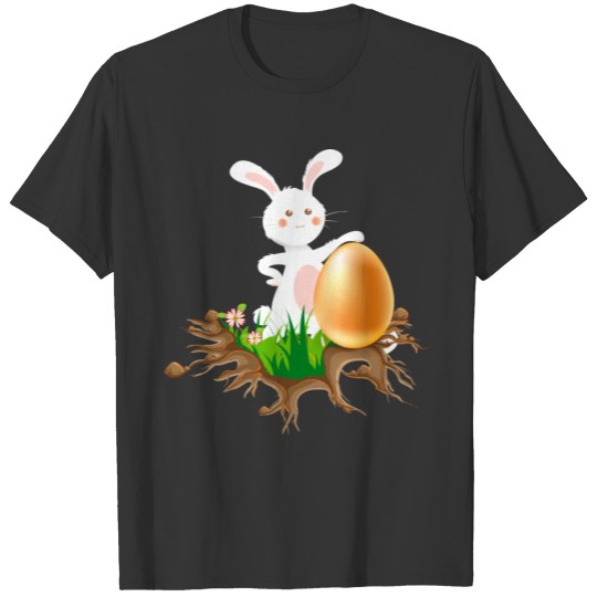 Easter bunny with Egg T-shirt