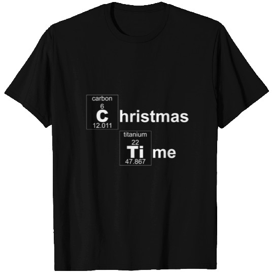 Chemistry Christmas Time T Shirts
