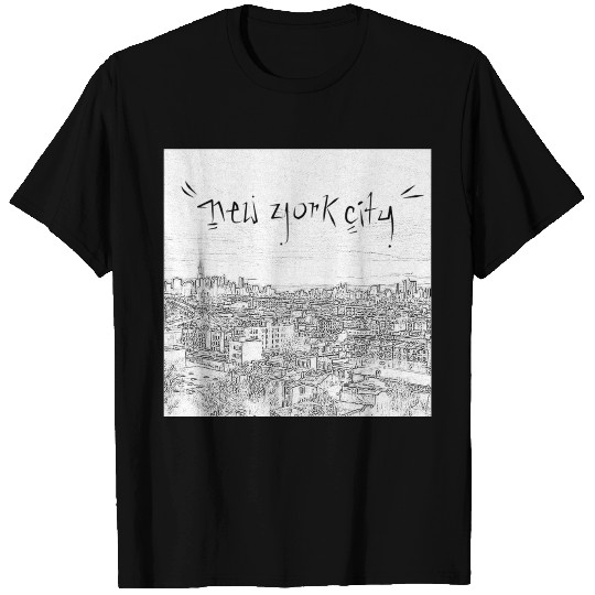 New York City (NYC) Cityscape Skyline T Shirts