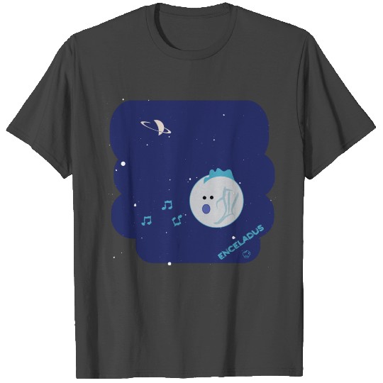 Enceladus, punk rock moon of Saturn T Shirts