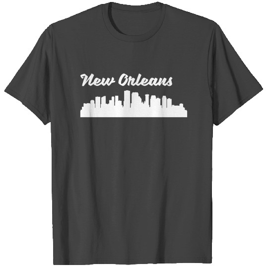 New Orleans LA Skyline T Shirts
