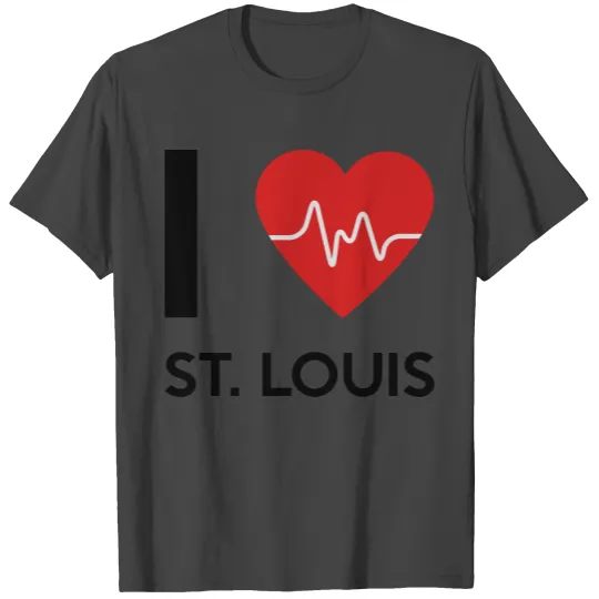 I Love St. Louis T Shirts