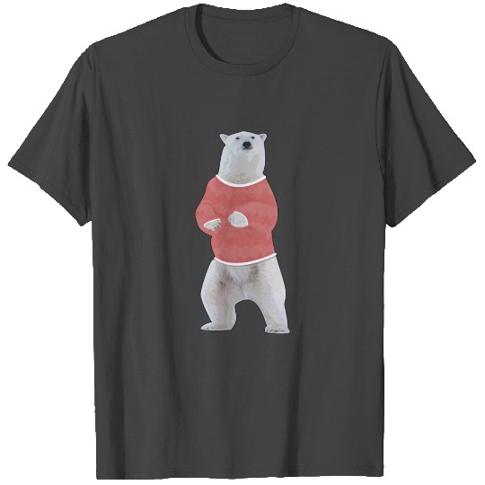 Retro Polar Bear T Shirts