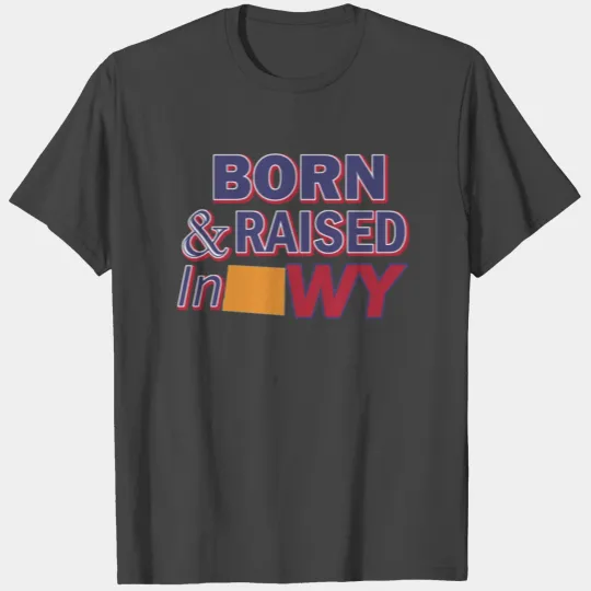 Wyoming design T Shirts
