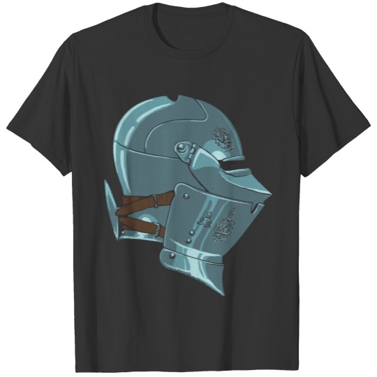 middle_age_knight_helmet T-shirt