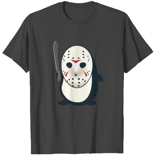 Cute Penguin Jason Mask Friday the Thirteenth T Shirts