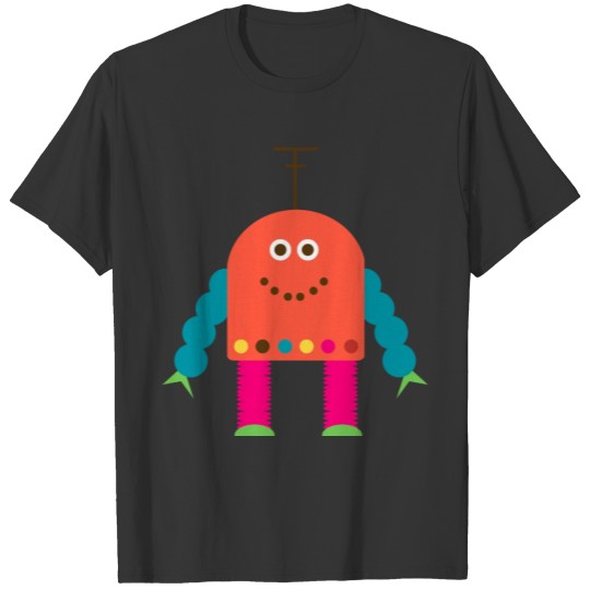 robot_monster_with_antenna T-shirt