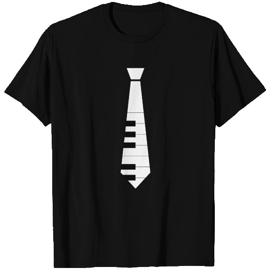 Piano Tie Classic T Shirts