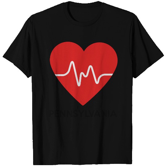 Heart Pennsylvania T Shirts