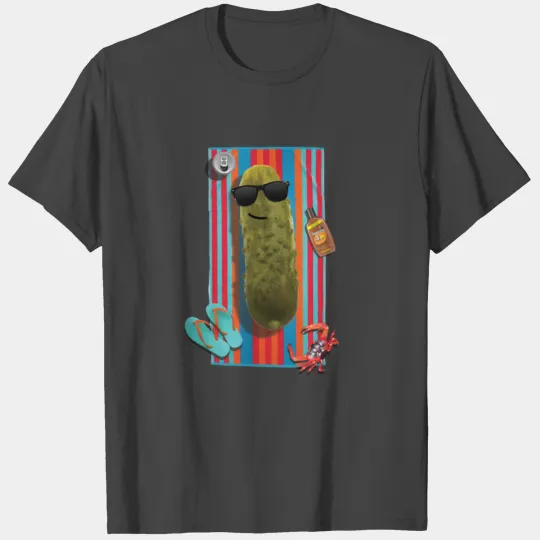 Beach Pickle T Shirts