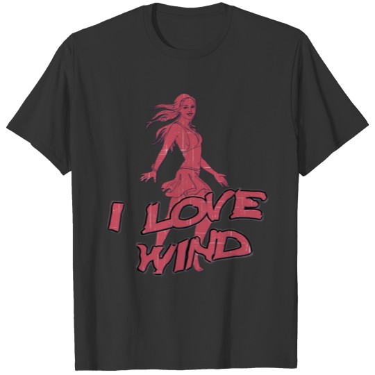 I_love_wind_vintage T-shirt